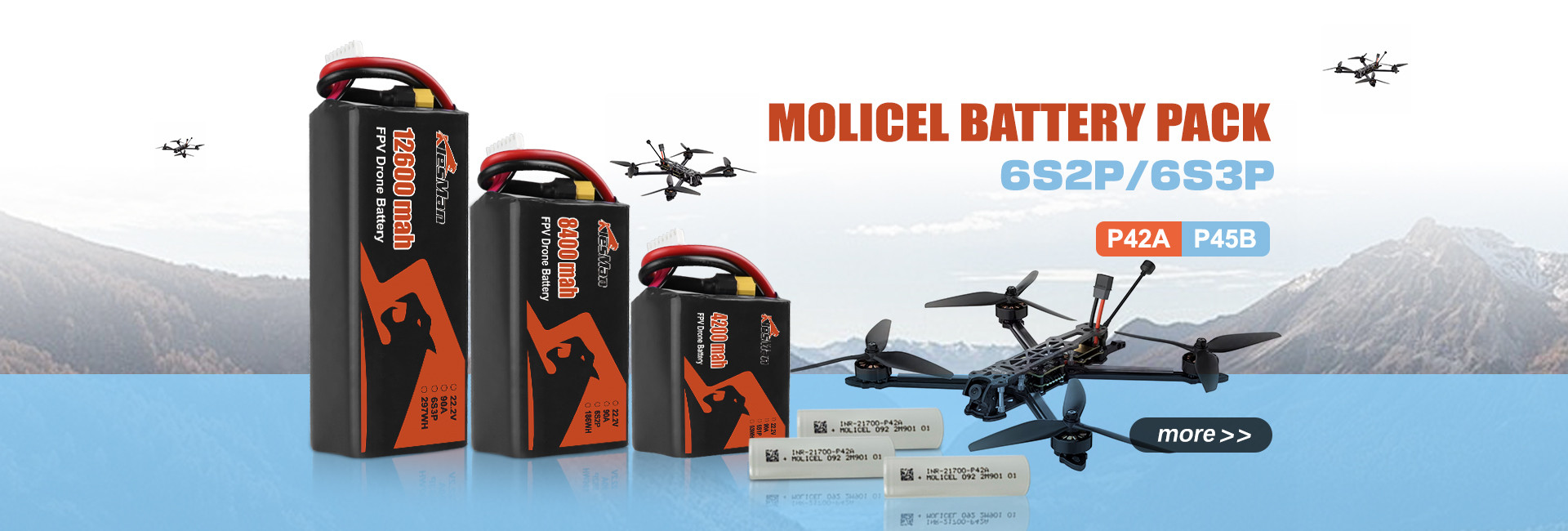 kualitas Baterai drone FPV pabrik
