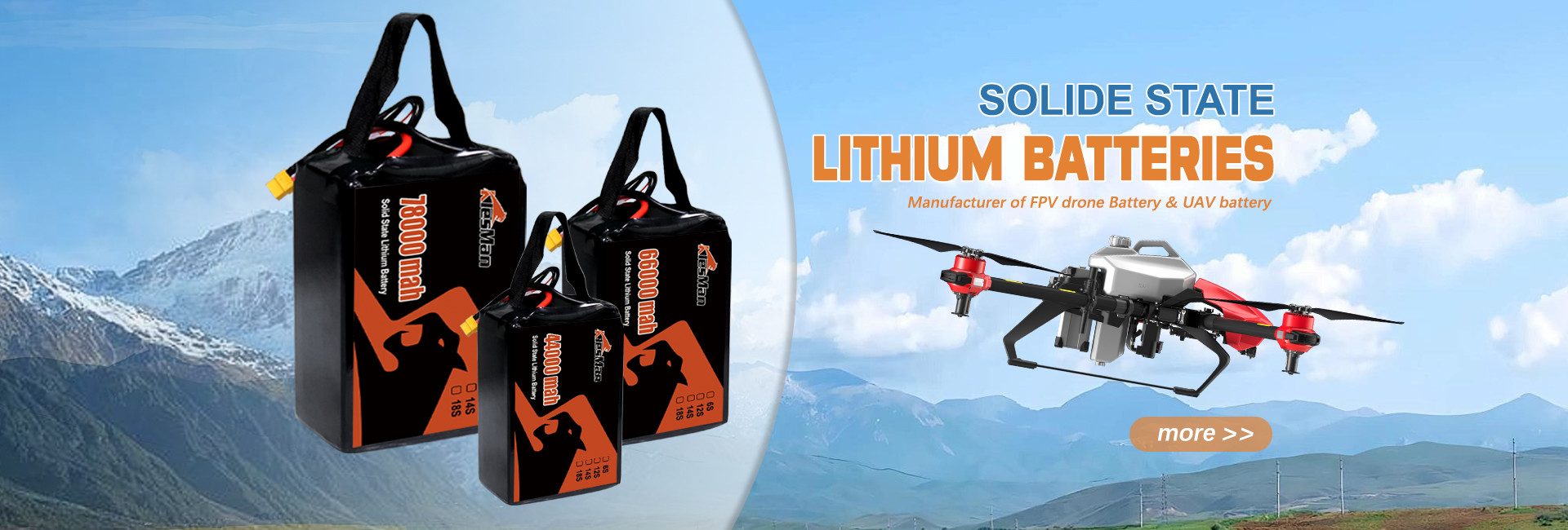 kualitas Baterai drone FPV pabrik
