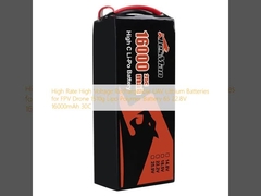 Baterai Litium UAV Tegangan Tinggi Baterai Litium untuk FPV Drone 1510g Baterai Polimer Lipo 6S 22.8V 16000mAh 30C