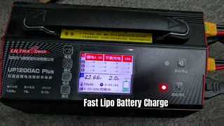 Video pengisian baterai 12S 44.4V Lipo 30000mAh